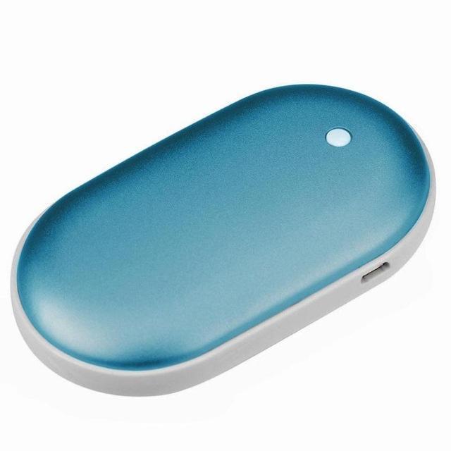 Wiederaufladbare Handwärmer mit Powerbank für kalte Tage