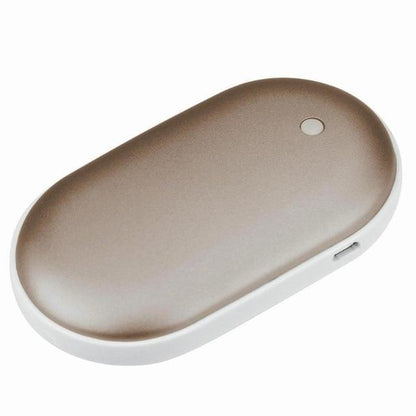 Wiederaufladbare Handwärmer mit Powerbank für kalte Tage