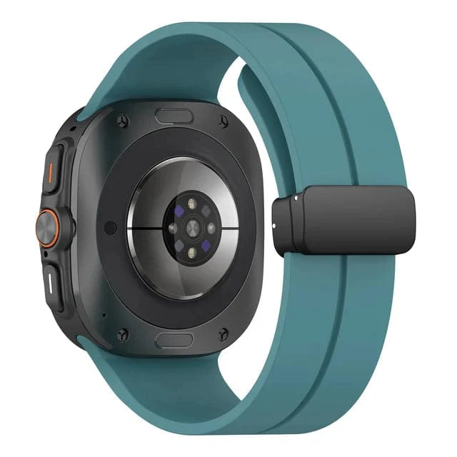 Magnetisches Silikon-Sportuhrband für Samsung Watch 7 Ultra