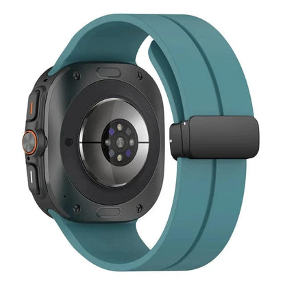Magnetisches Silikon-Sportuhrband für Samsung Watch 7 Ultra