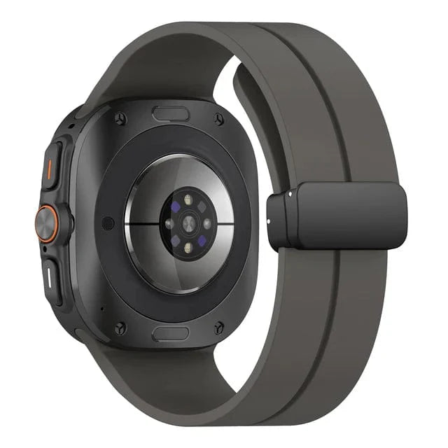 Magnetisches Silikon-Sportuhrband für Samsung Watch 7 Ultra