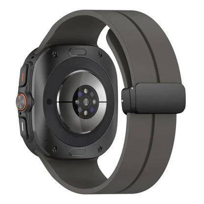 Magnetisches Silikon-Sportuhrband für Samsung Watch 7 Ultra