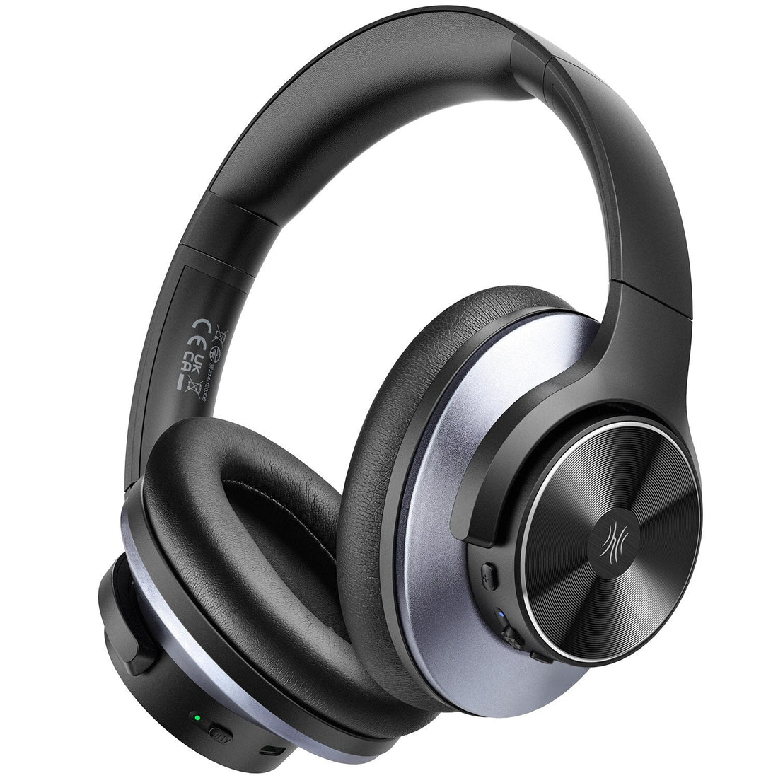 OneOdio A-Serie Aktive Geräuschunterdrückende Drahtlose Kopfhörer – Over-Ear Komfort | Bluetooth 5.0 - Eingebaute Mikrofon, Typ C Ladeanschluss &amp; Tragetasche