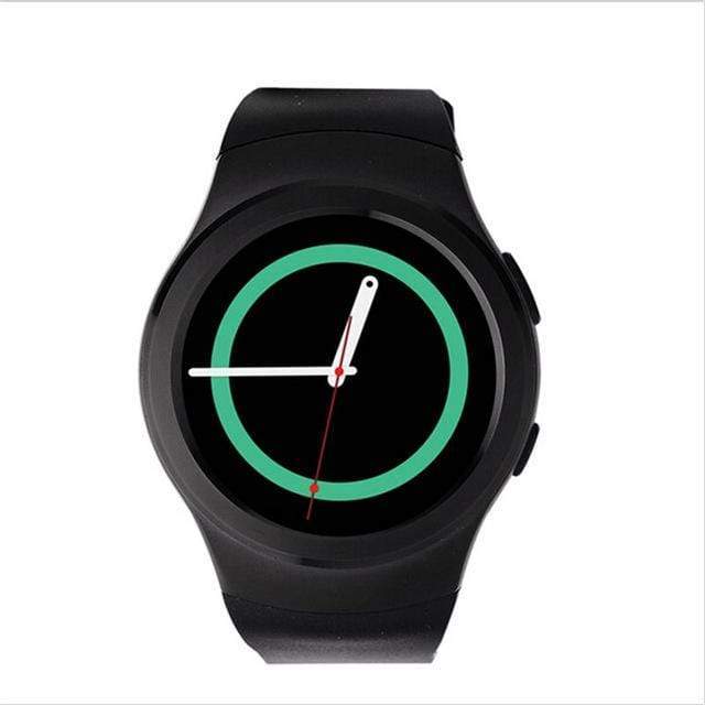 S2 Smartwatch Sport mit rundem AMOLED-Display, Android- &amp; iOS-Kompatibilität und Anruf- &amp; Nachrichtenfunktion