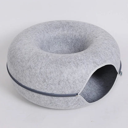 CosyPaw | 2-in-1 Donut Katzenbett