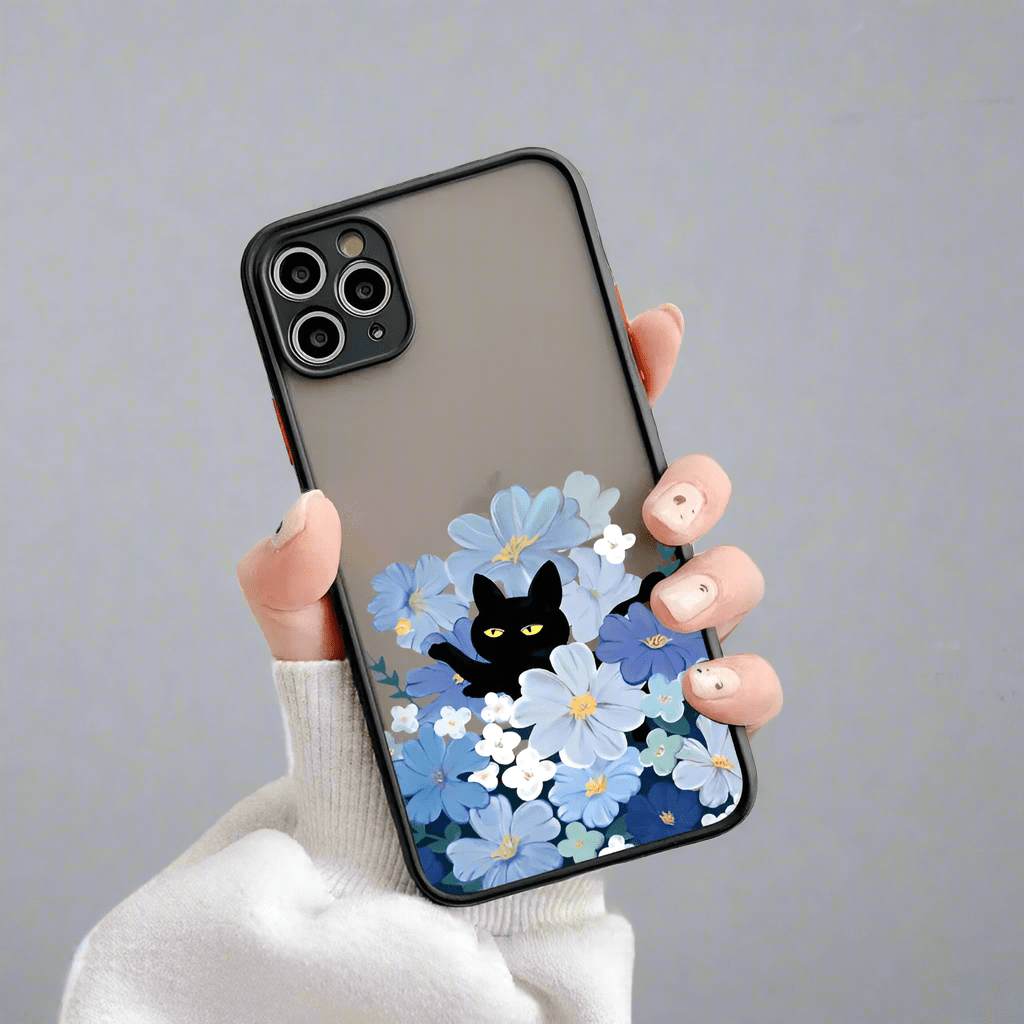 Van-Gogh Ölmalerei Katze Stoßsichere iPhone Hülle
