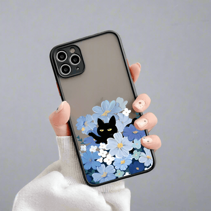 Van-Gogh Ölmalerei Katze Stoßsichere iPhone Hülle
