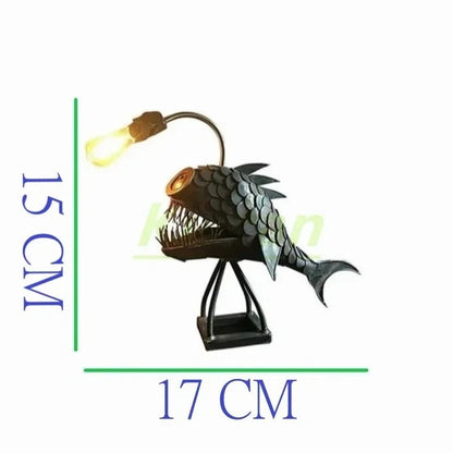 Steampunk Anglerfischlampe – Coole &amp; Ungewöhnliche Stehlampe für Ihr Zuhause