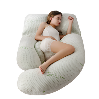 Ergonomisches Schwangerschaftskissen aus weicher Baumwolle