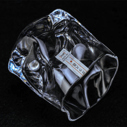 Japanischer Whiskybecher | Falten Design Edo Kiriko
