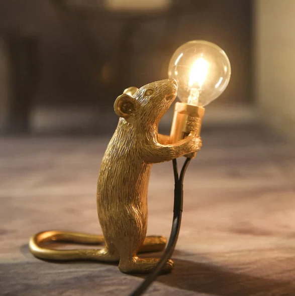 Maus-Tischlampe - Verspieltes Design | Charmante Beleuchtung