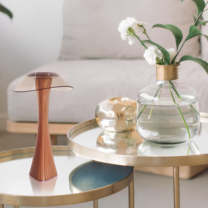 Luxuskristall Tischlampe | Kabellose Dimmbar Tischleuchte