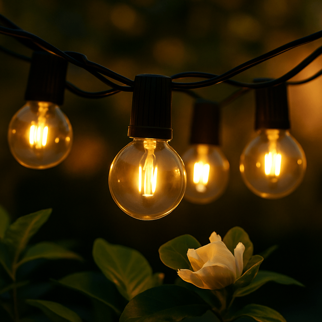 Solar Lichterkette 20m | Wasserdichte Lichterkette Außen