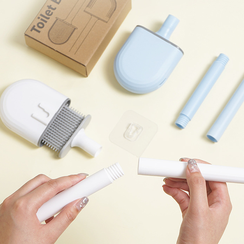 Toilettenbürste zur Wandmontage - TPR Kopf | Hygienisch