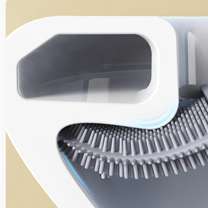 Toilettenbürste zur Wandmontage - TPR Kopf | Hygienisch