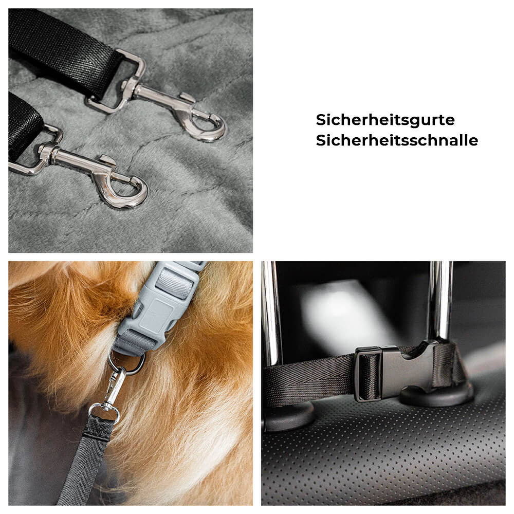 Hundeautositz - Viel Platz | Waschbar | Komfort