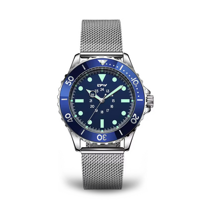 Wasserdichte Herren-Taucheruhr - Militärdesign &amp; Präzision