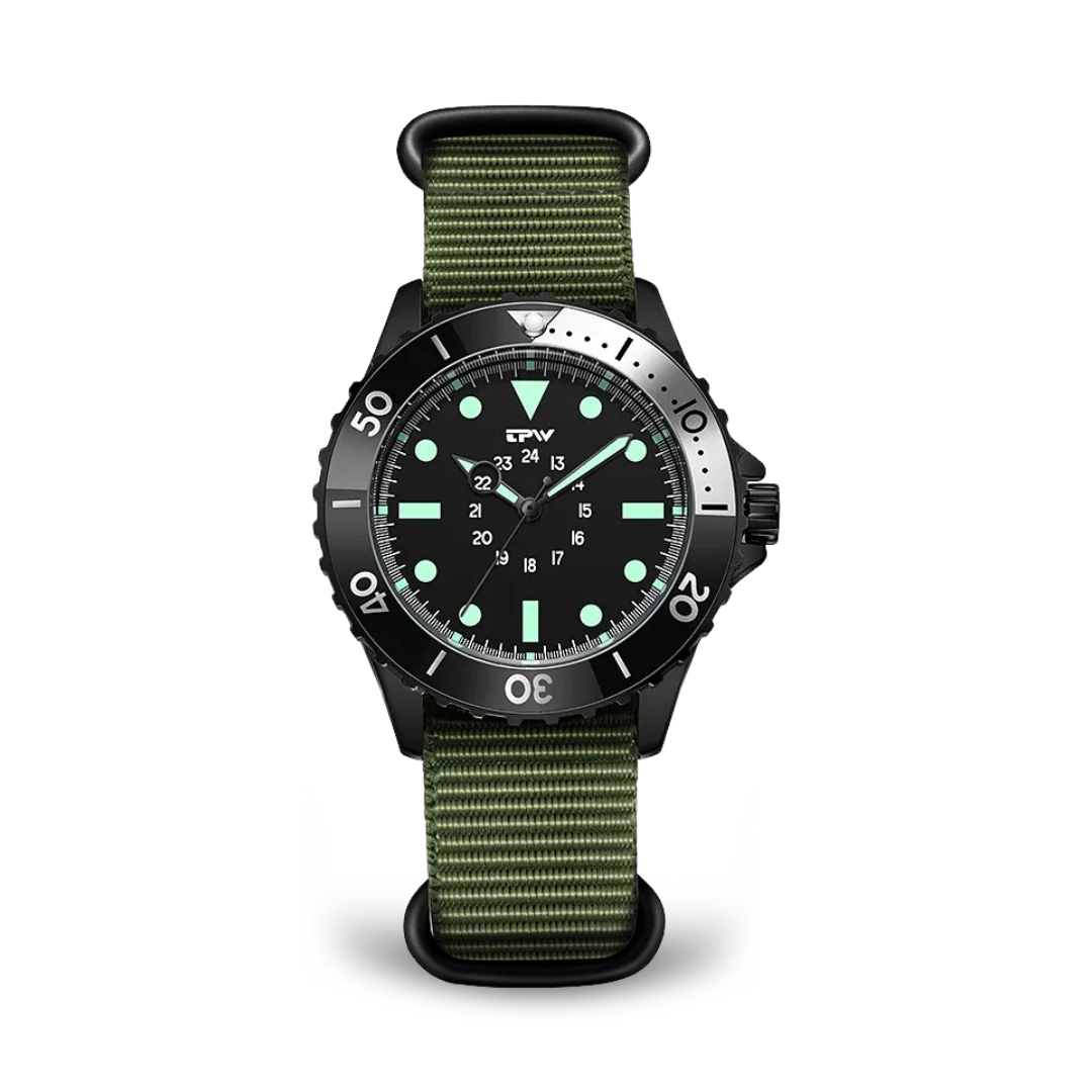 Wasserdichte Herren-Taucheruhr - Militärdesign &amp; Präzision