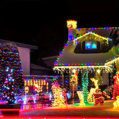 Wasserfeste Lichterkette mit Solarenergie - Außenbereich Beleuchtung