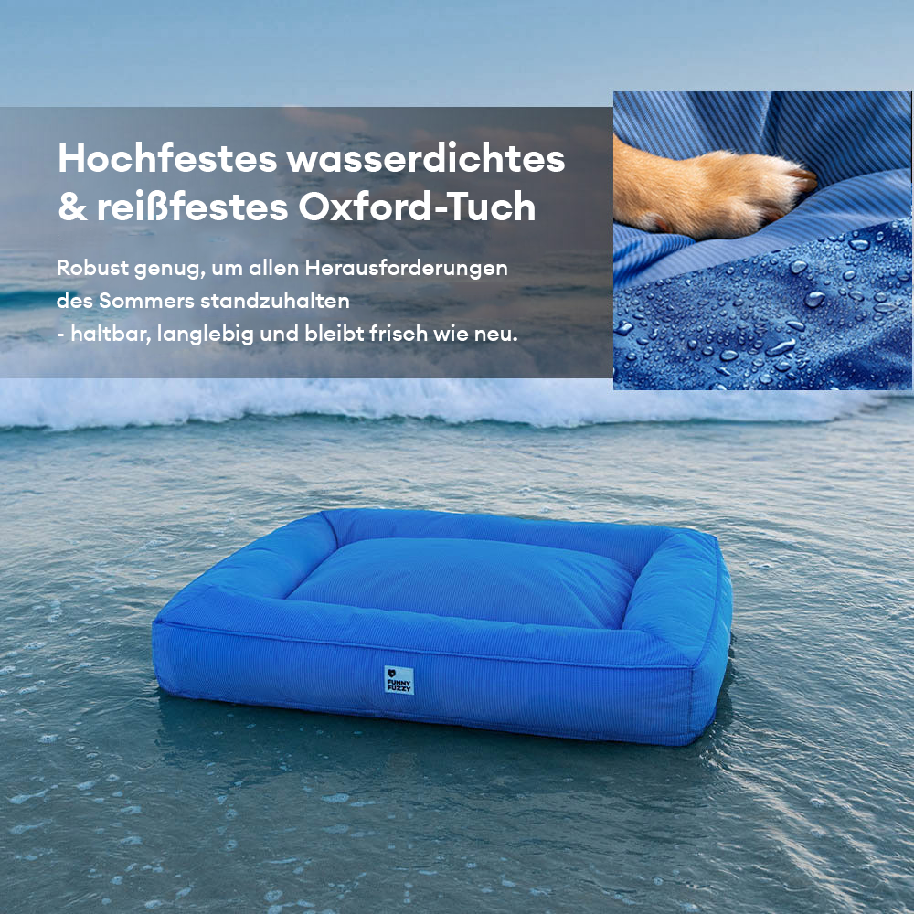 Wasserfestes Orthopädisches Hundebett - Komplettunterstützung Groß