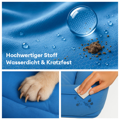 Wasserfestes Orthopädisches Hundebett - Komplettunterstützung Groß