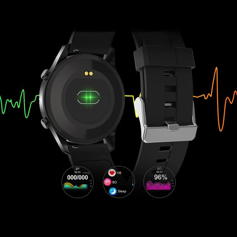 Voll-Touchscreen-Bluetooth-Gesundheits- und Fitness-Tracker-Smartwatch