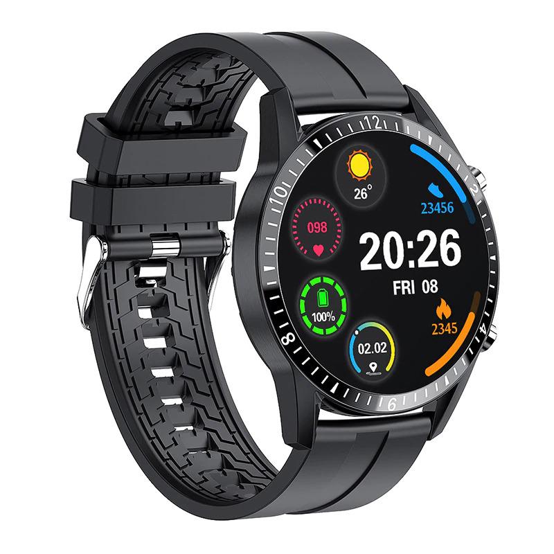 Voll-Touchscreen-Bluetooth-Gesundheits- und Fitness-Tracker-Smartwatch