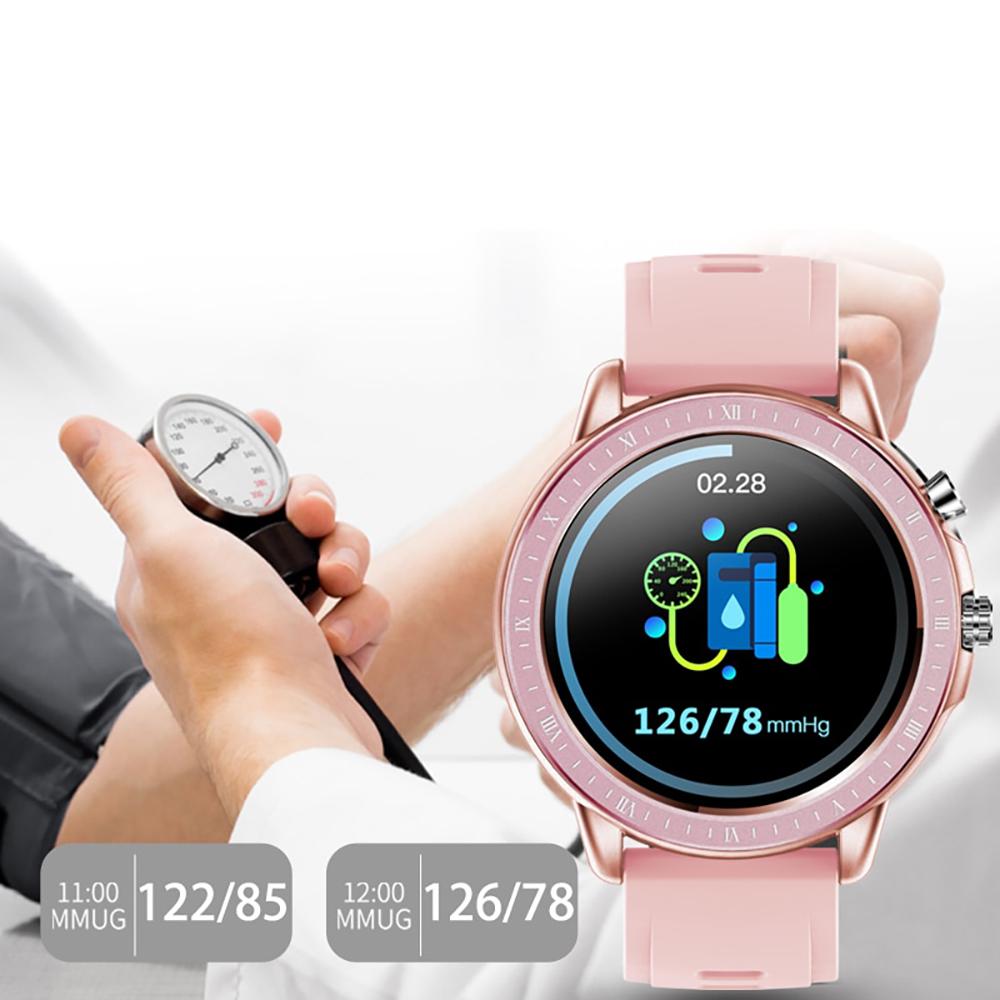 Wasserfeste Fitness Herzfrequenz- und Blutsauerstoffmonitor Smartwatch