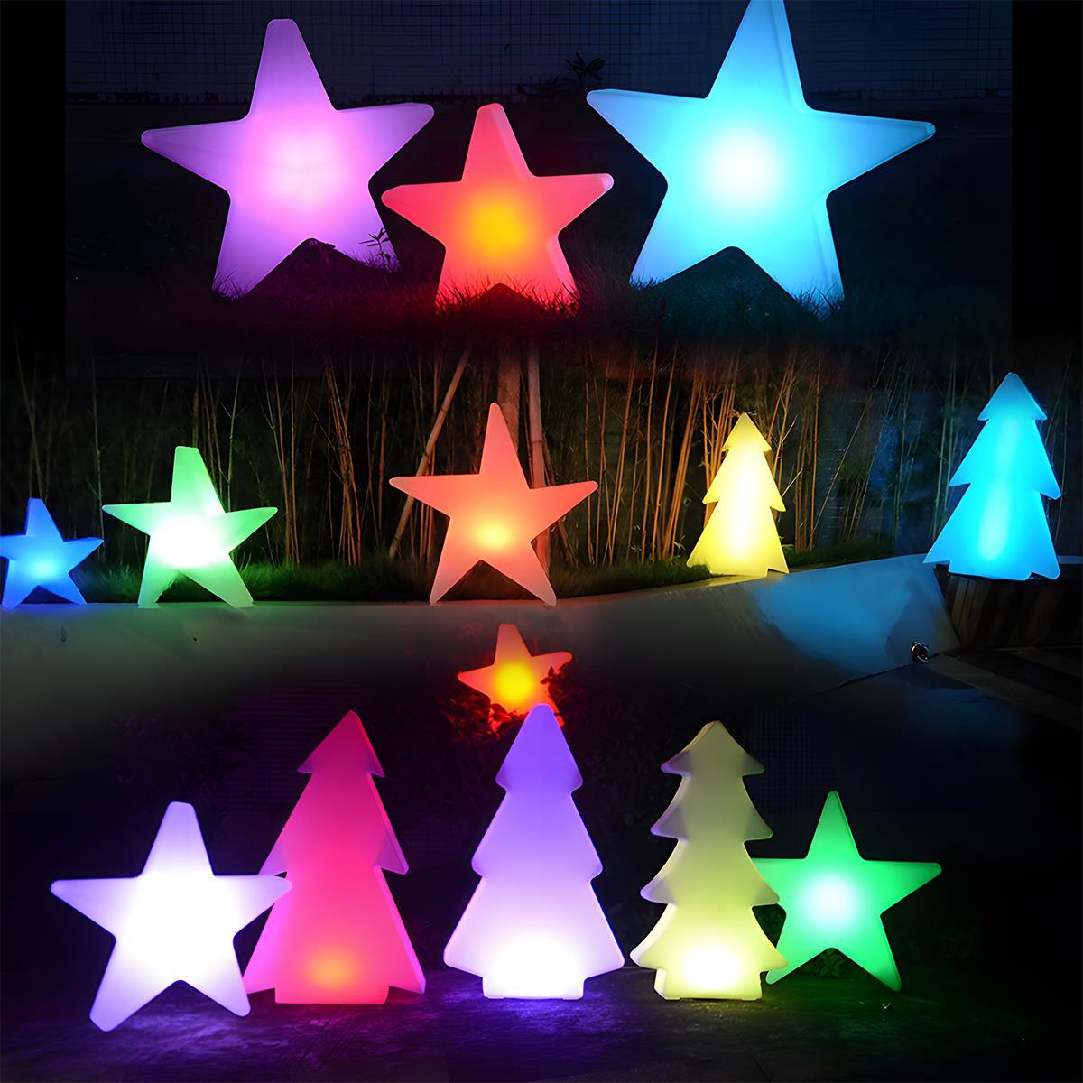 Weihnachts-Lichter für den Außenbereich mit RGB-Farbwechsel