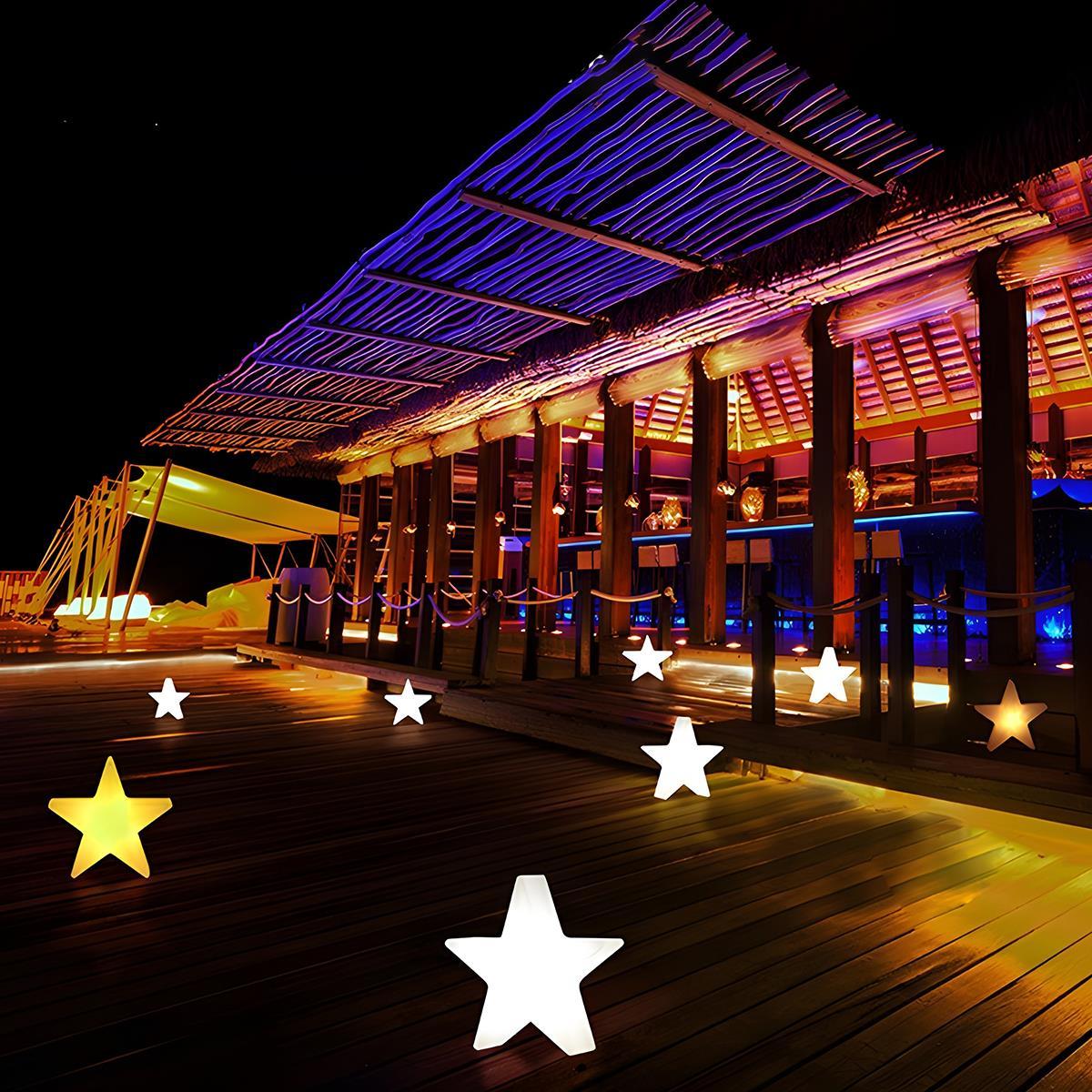 Weihnachts-Lichter für den Außenbereich mit RGB-Farbwechsel