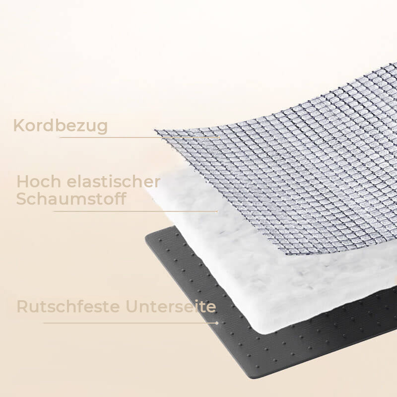 Hundetreppe mit weichem Schaumstoff - Rutschfest und Robust