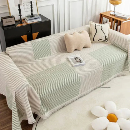 Komfortable Sofadecke - Abstraktes Muster &amp; Weicher Komfort