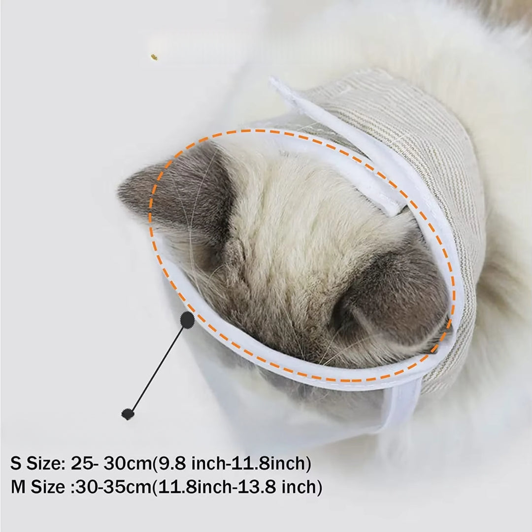 Katzen Halskrause Maske - Komfortabel &amp; Schützend für Katzen