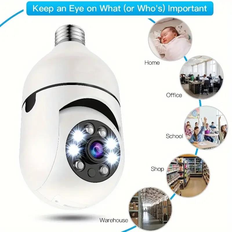 SafeView 360 – Intelligente Überwachungskamera | 360° Sicht &amp; Nachtsicht