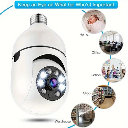 SafeView 360 – Intelligente Überwachungskamera | 360° Sicht &amp; Nachtsicht