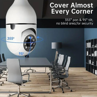 SafeView 360 – Intelligente Überwachungskamera | 360° Sicht &amp; Nachtsicht