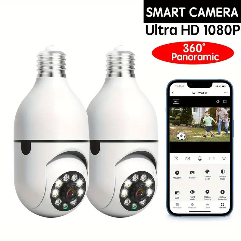SafeView 360 – Intelligente Überwachungskamera | 360° Sicht &amp; Nachtsicht