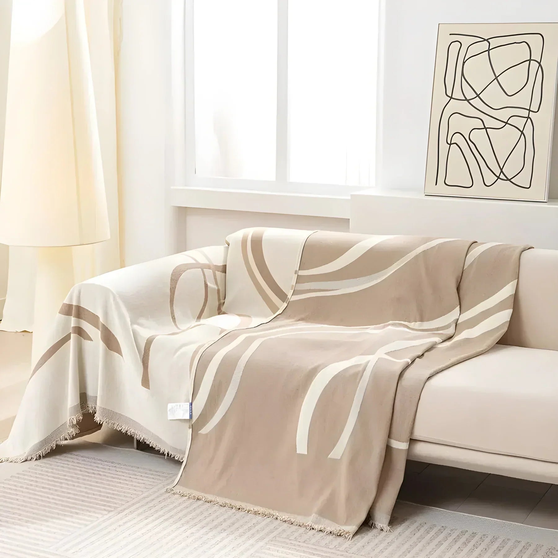 Wendbarer Sofabezug - Stilvolles Sofa-Design | Beidseitig