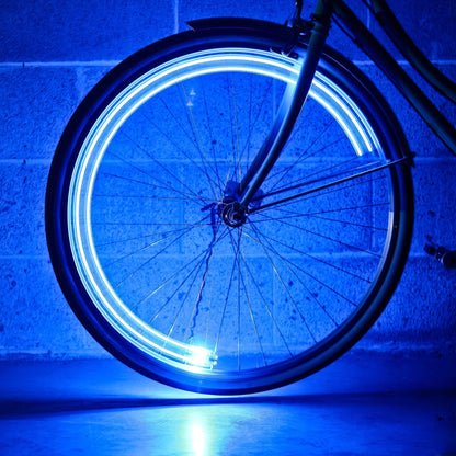 Bewegungsgesteuerte LED-Radlichter