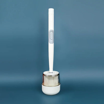 Haushaltsbohrfreie Wandhängende lange Griff Silikon Toilettenbürste