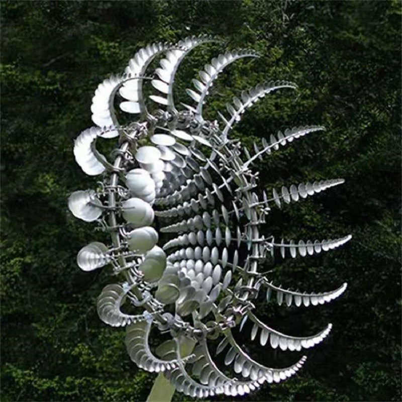 Anti-Rost Kinetic Metall Windspinner Windmühle für Gartendekoration &amp; Landscaping