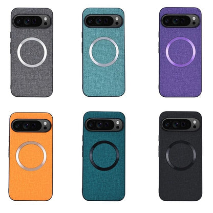 Kabelloses Laden Google Pixel Stoff-Handyhülle