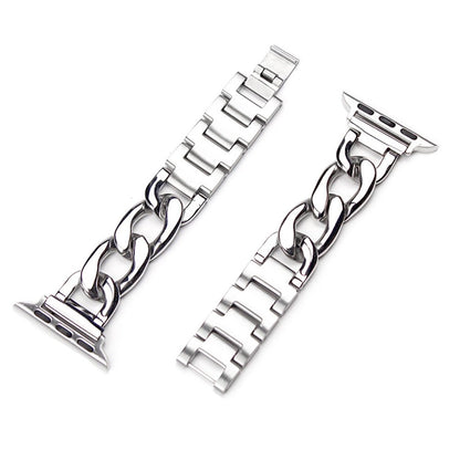 Moderne Edelstahl Apple Watch Band für Damen