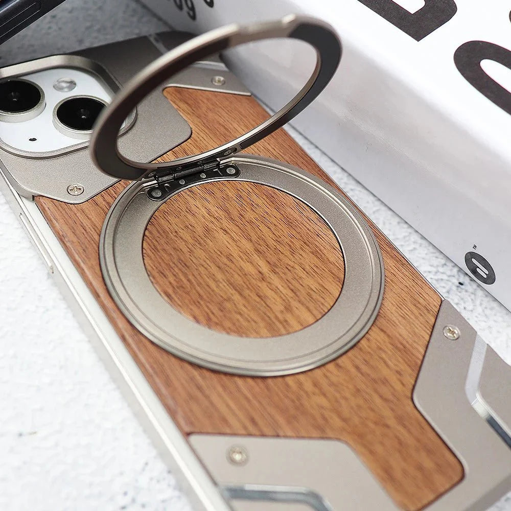 WoodFusion Helix MagSafe iPhone Hülle