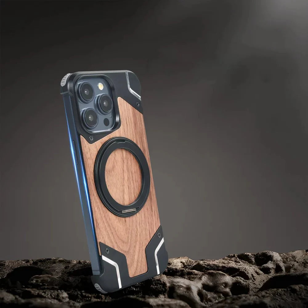 WoodFusion Helix MagSafe iPhone Hülle