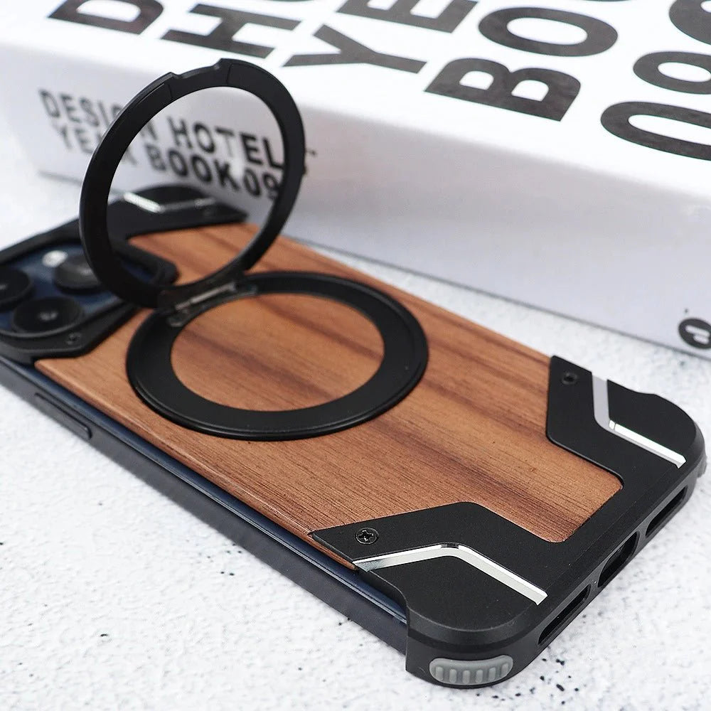 WoodFusion Helix MagSafe iPhone Hülle