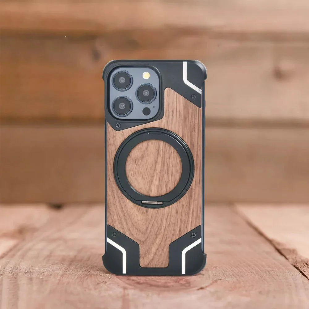 WoodFusion Helix MagSafe iPhone Hülle