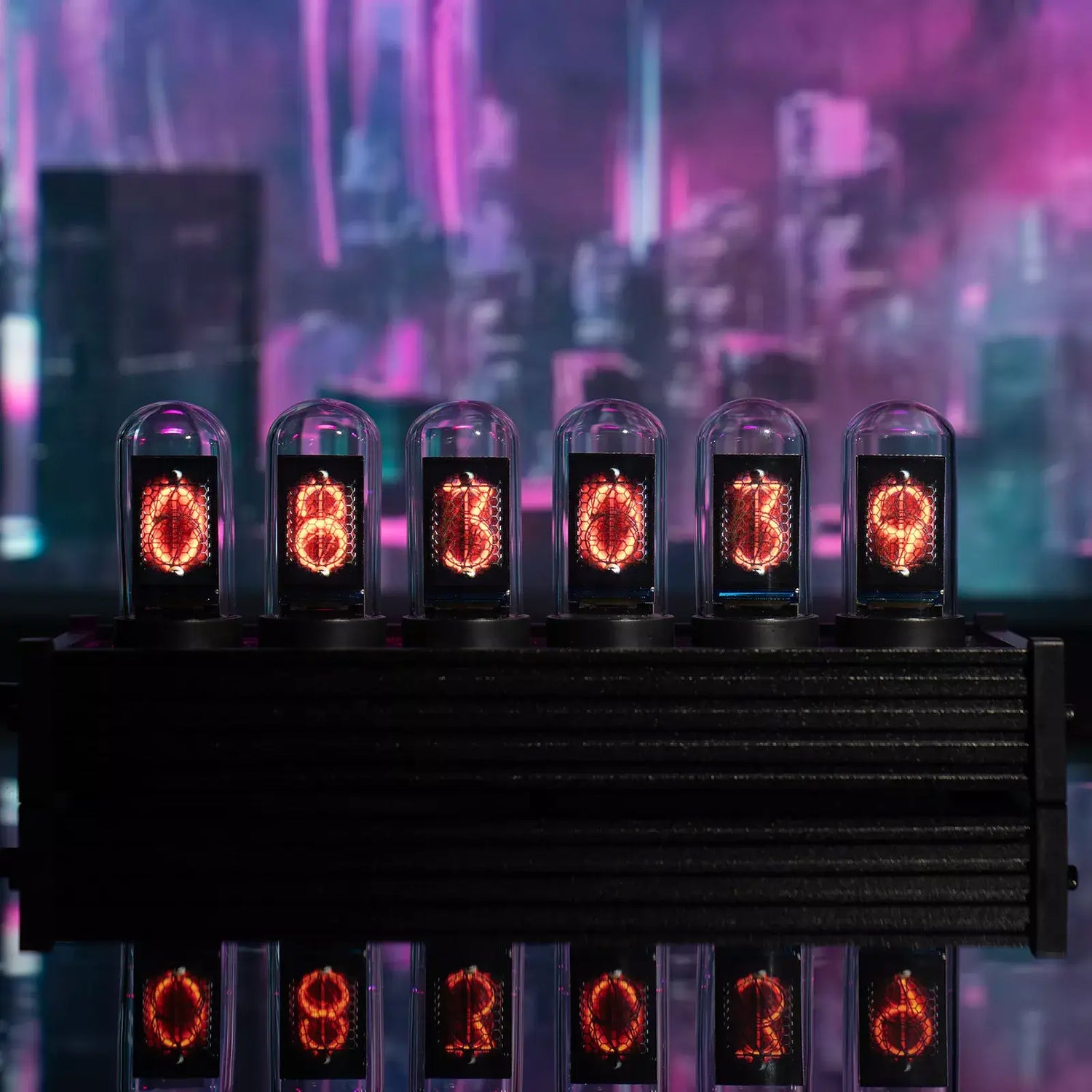Nixie-Röhrenuhr