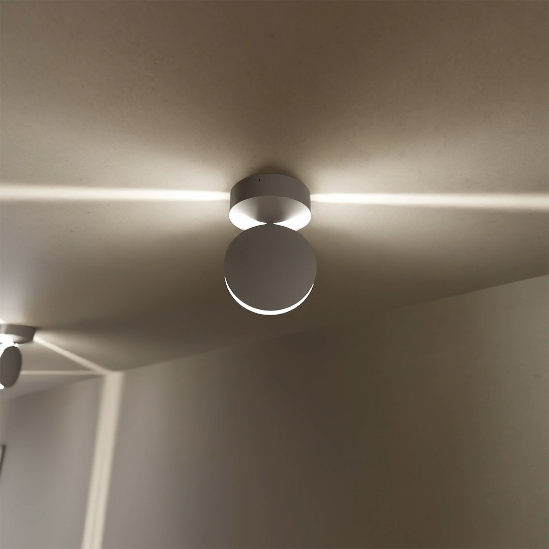 Runde Design LED-Wandleuchte